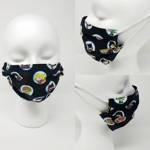 New DC cute kawaii pop print handmade mask #